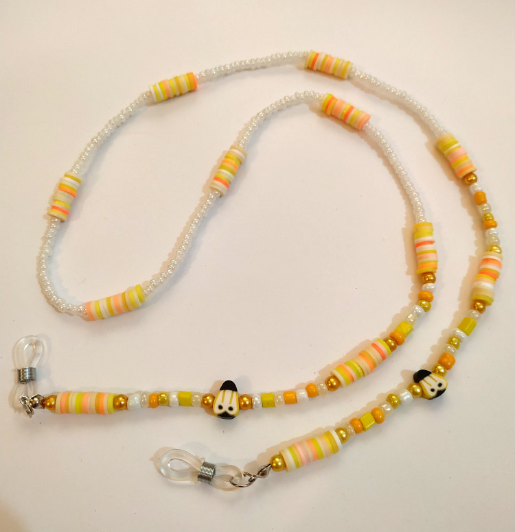 بند عینک فیمو دستساز رنگی